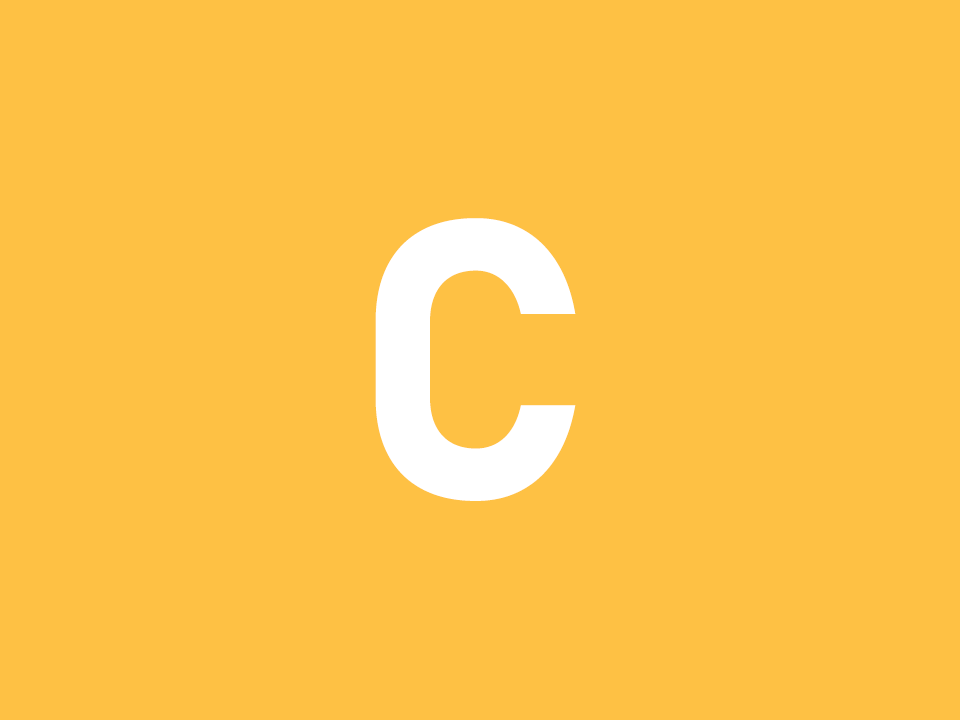 Letter C