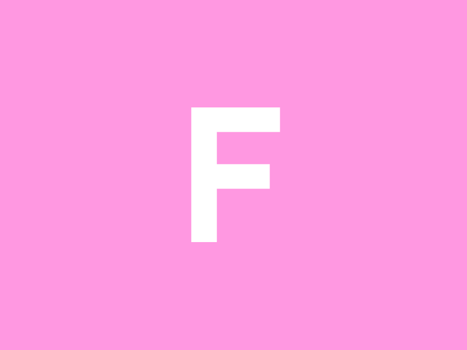Letter F