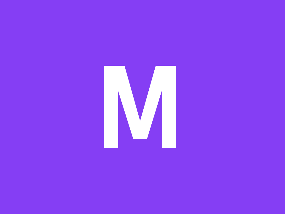 Letter M